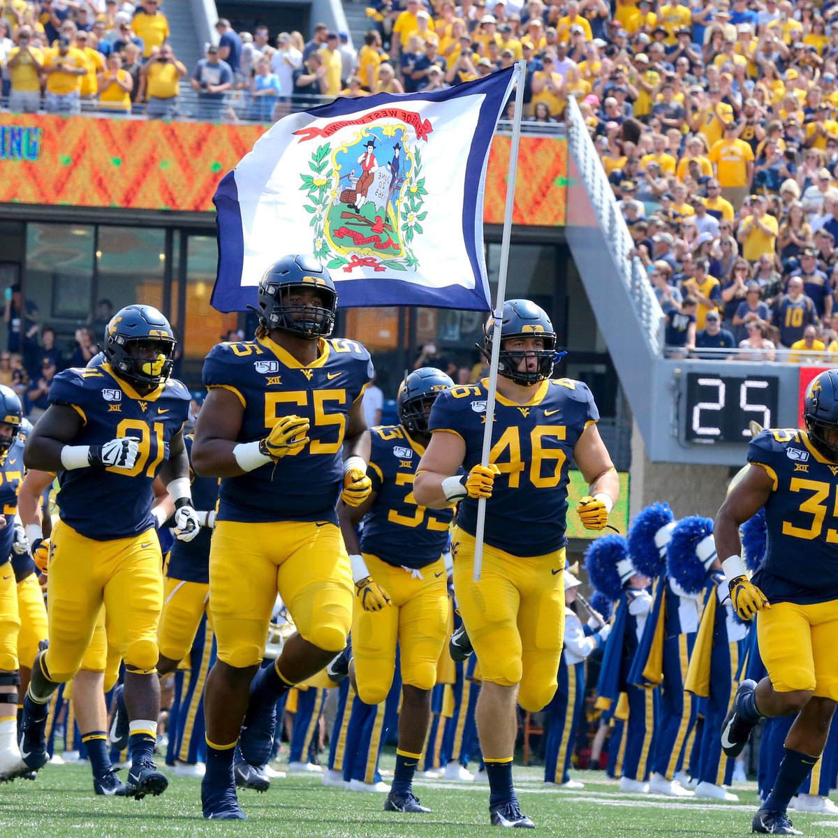 #AGTG Blessed to receive an offer from West Virginia University @ABXperformance @Perroni247 @BHoward_11 @samspiegs @garlandgillen @bigfav504 @DLS_Football @KirkBarron73 @SGasperWVU @JeritRoser @MohrRecruiting