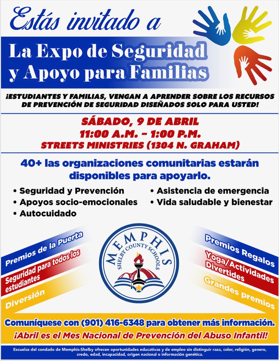 Check out the Safe and Supportive Family Expo on Saturday April 9!