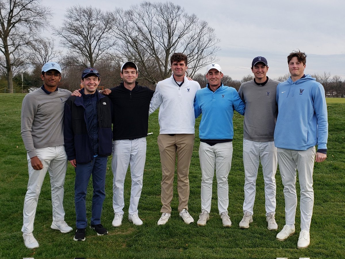 Super congrats to <a href="/VillanovaGolf/">Villanova Golf</a> for the strong T4 team finish at the 36-hole Columbia Spring Invitational <a href="/rggc1926/">Rolling Green Golf Club</a>. Leading the way for #NovaNation was Matt Copeland w/ a 1 over par T2 finish &amp; Noah Peck w/ a 2 over par T5 finish. And Jimmy the intern was the #1 fan as always!