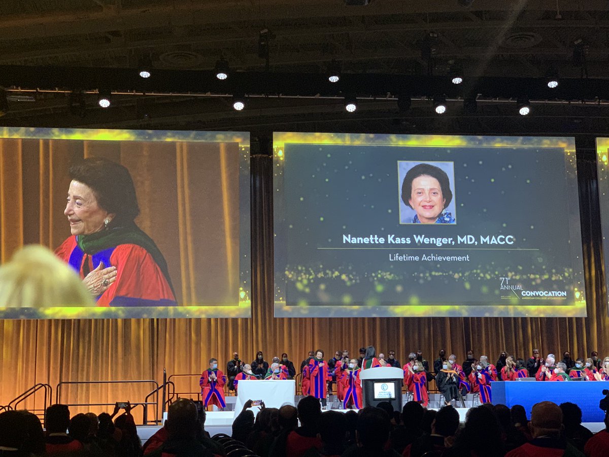 VTaqMD's tweet photo. Congratulations to these inspirational, visionary and generous giants in cardiology Drs. Valentin Fuster, #PatOgara, @DrJMieres, IK Jang, Doug Mann, @NanetteWenger. Immensely grateful for you and proud to be part of your legacies #ACC22 https://t.co/btyJNMUGyx