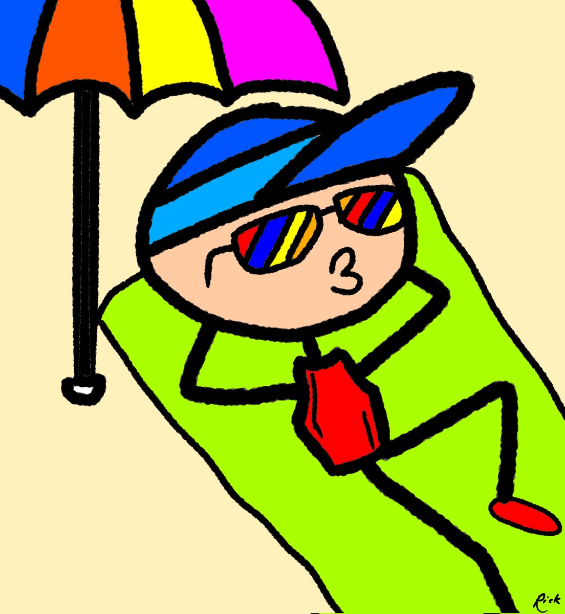 Ndob sunbathing on the beach.
Ndob is weirdo nft ever
Floor 0.004.
check it out : opensea.io/collection/ndob #nft #nfts #nftmarketplace #NFTJapan #NFT宣伝枠 #nftusa #nftspain #mfers #nftindonesia #nftart #art #artwork #nftkorea #nftgermany #NFT #PolygonNFT #BAYC