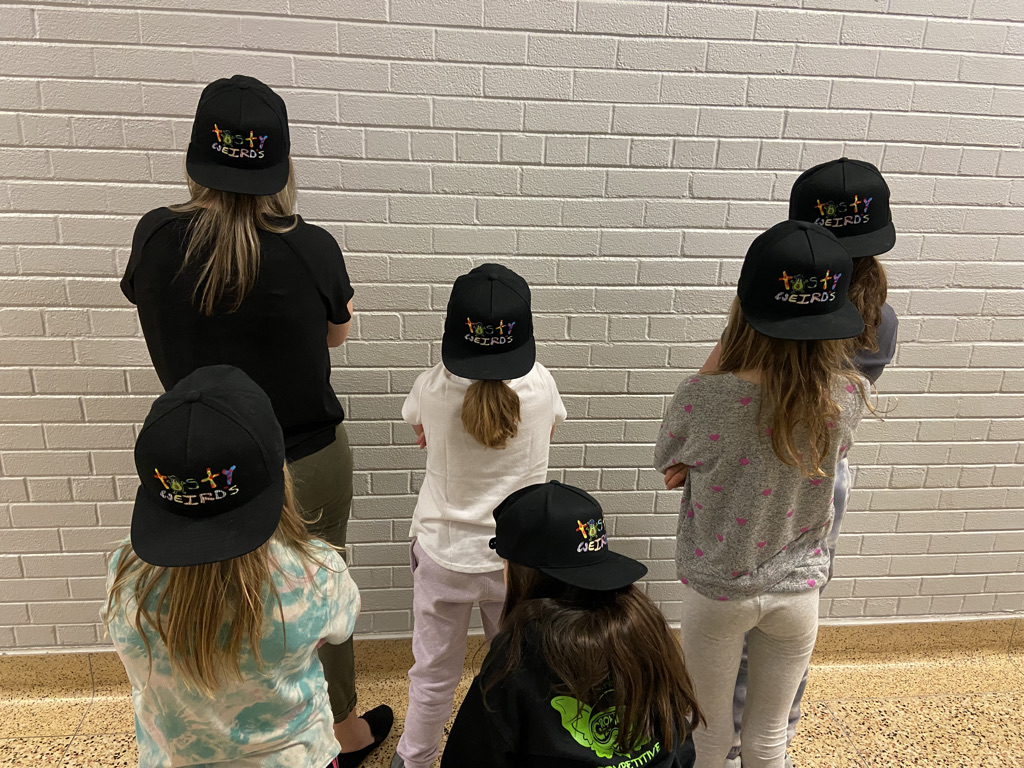 ms_stevenskr's tweet image. Fostering a love for learning is what it&apos;s all about. These students have been working incredibly hard creating their own book club called the &quot;Tasty Weird&apos;s&quot; Check out their amazing SWAG. Coming soon! Books available for rent in the New Central Library