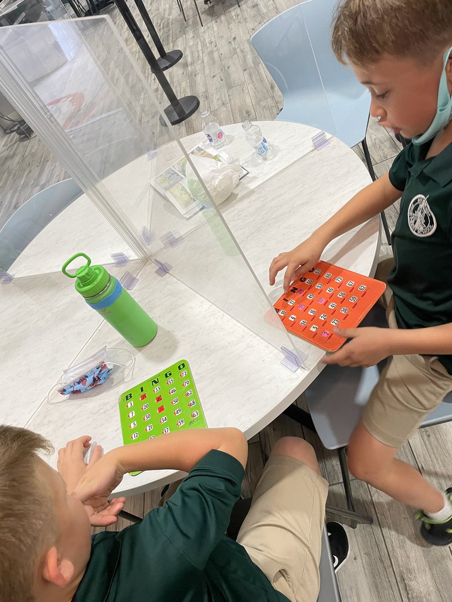PineCrestAux's tweet photo. B-I-N-G-O! Many Ss enjoy playing this classic game on rainy days. Some choose to take the time for independent #PCReading and then logging a response.
#PCExtendedDay #PCAfterSchool https://t.co/dLwvFYUUvm