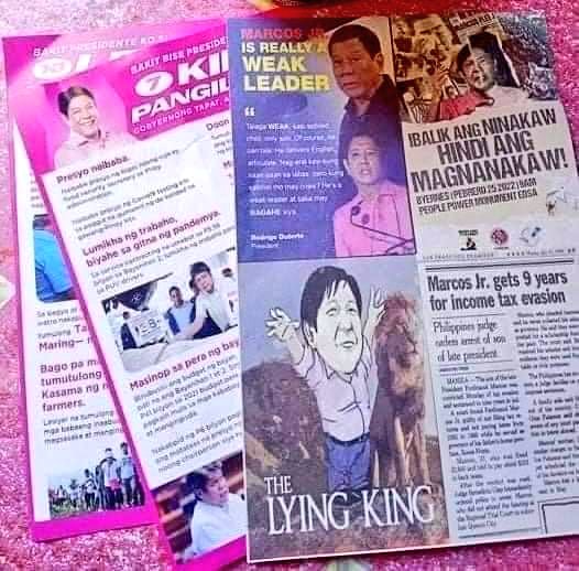 KimIndar's tweet photo. Negative campaigning to the highest level. Unfortunately for the Pinklawans, Filipino voters now don't entertain this kind of tactic. We go for positivity and good vibes. WE CHOOSE and CHILL. 🇵🇭😊🇵🇭  #Eleksyon2022 https://t.co/KMsW4otj10