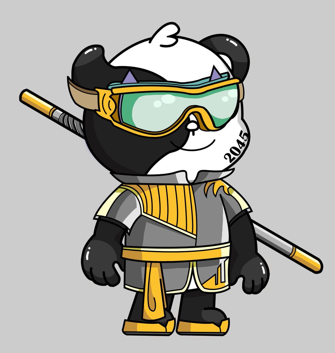 Retro Panda 2045 tweet media