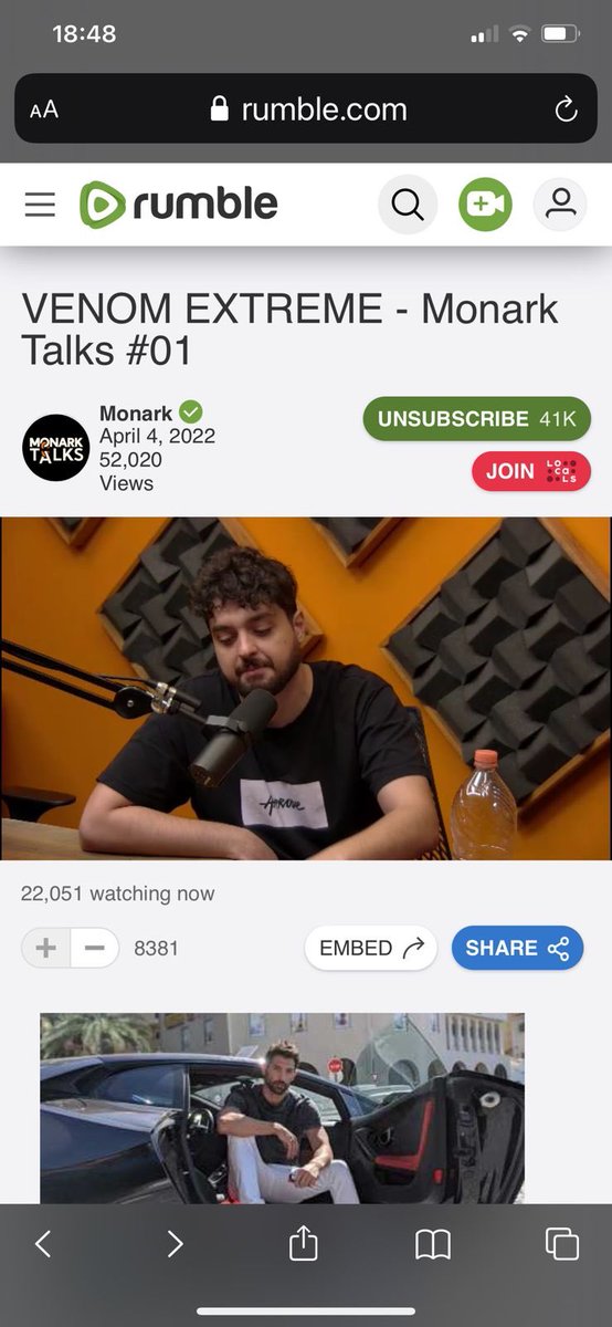 monark's tweet photo. Estreia foda, pico de 26 mil pessoas ao vivo, eternamente grato por esse apoio em um momento tão delicado da minha vida. https://t.co/aShAikptsL