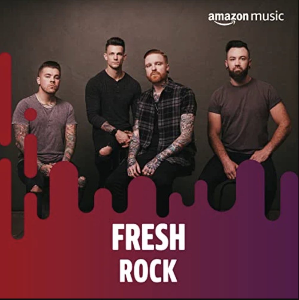 MemphisMayFire's tweet photo. Who’s been listening to our new single #OnlyHuman feat @theresonlyoneaj of @firefromthegods? Stream it now on your favorite rock playlists 🤘 https://t.co/Sqsoxoohnr