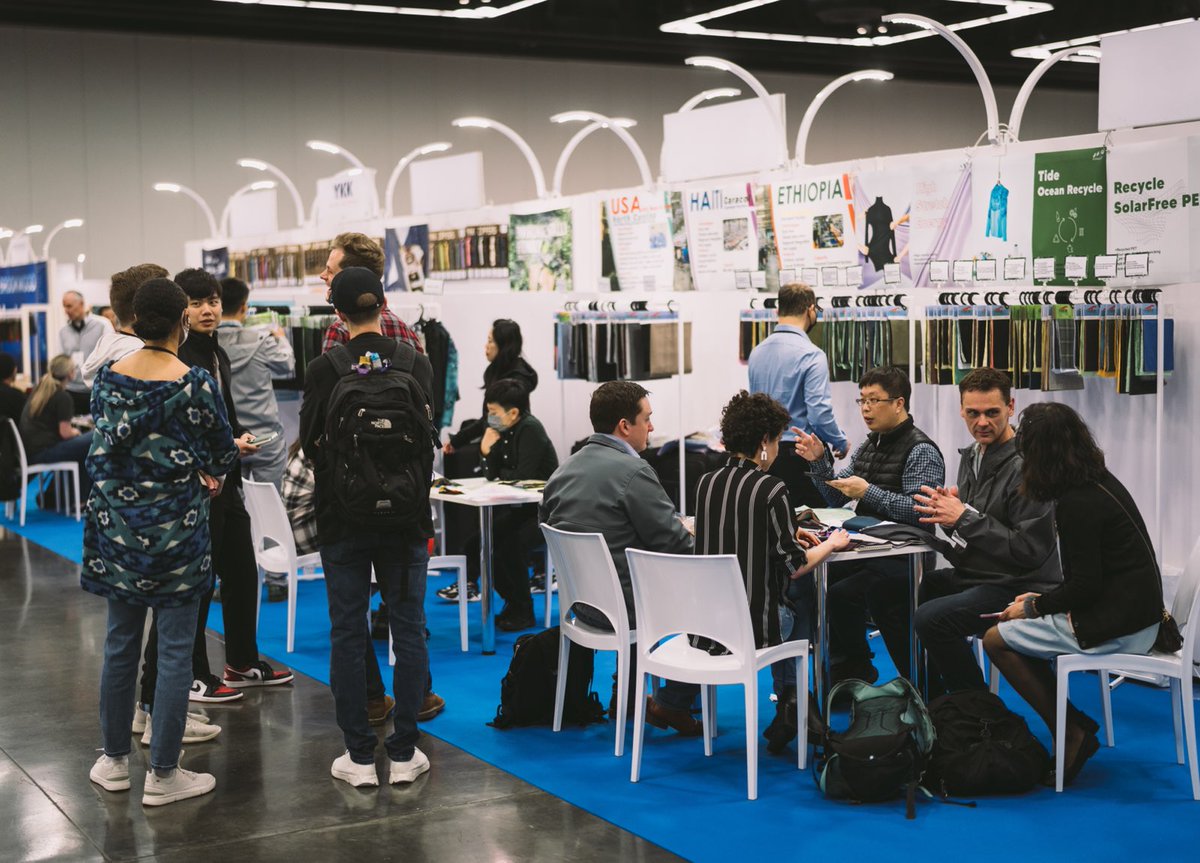 FunctionalFF's tweet photo. What an amazing Day 1 at the Spring Edition of Functional Fabric Fair Portland! Here's a recap of some highlight of the day - we can't wait to see what tomorrow brings! https://t.co/ouI7M76rp3