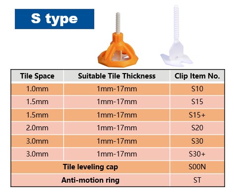 Auto rotating type , the best tile leveling system!