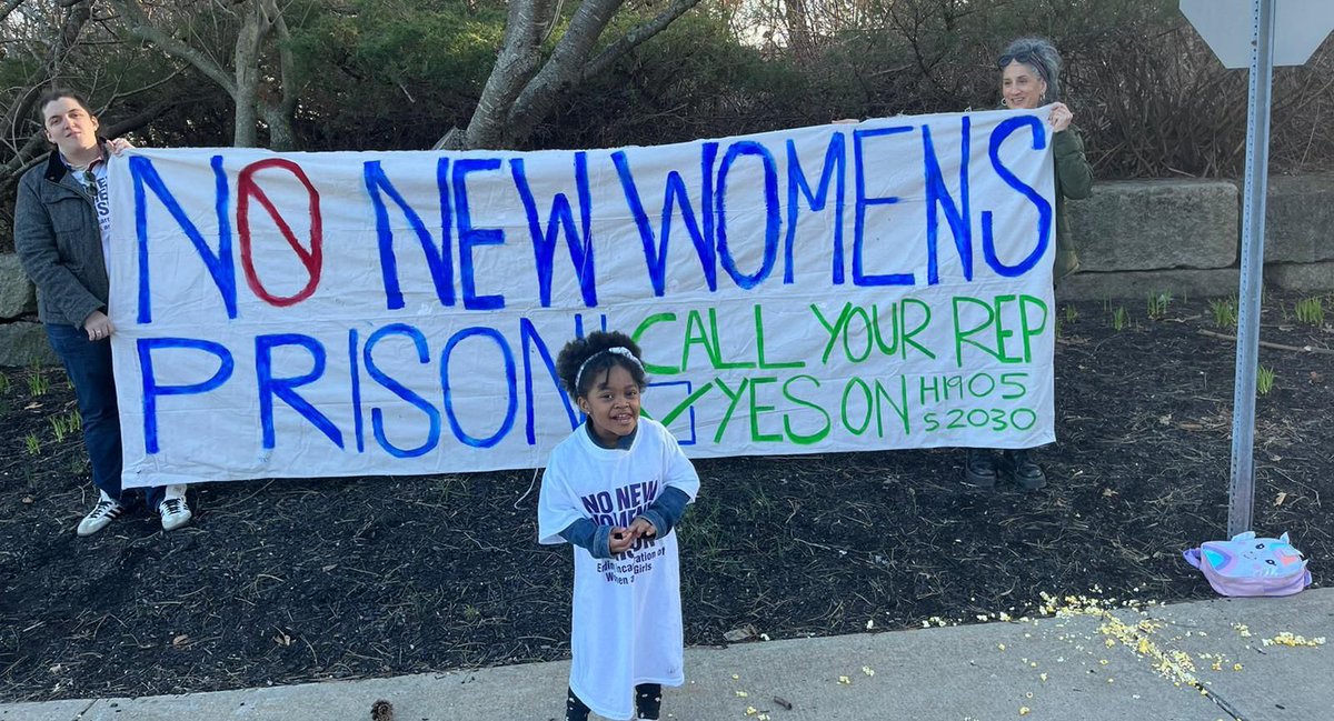 justicehealing's tweet photo. No new women’s prison!

Not for our daughters,

Not for our grand babies!

Mr. Speaker: Pass the Jail and Prison Construction Moratorium Bill this session!

@RonMariano 

#NoNewWomensPrison
#mapoli https://t.co/5qWgztZ9Hy