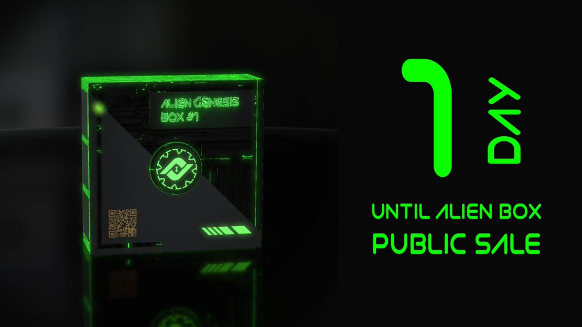 One day to go! 
📦📦📦