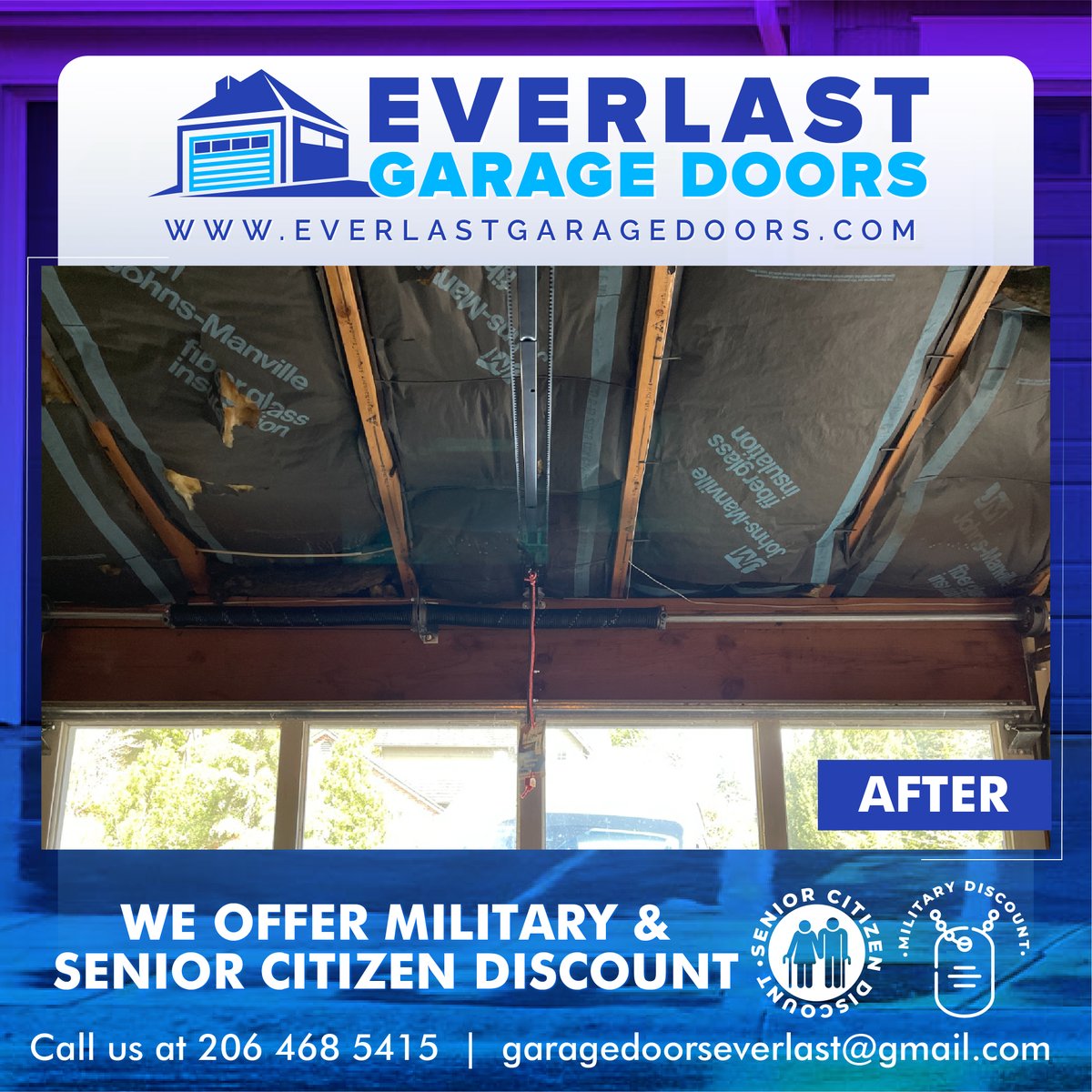 EverlastGarage's tweet photo. Extension Springs conversion to Torsion Springs. Call 206-468-5415 | garagedoorseverlast@gmail.com #garagesprings #bellevuegarage #springconversion #everlastgaragedoors #Bellevue #garagedoor https://t.co/uGCNo05FTA