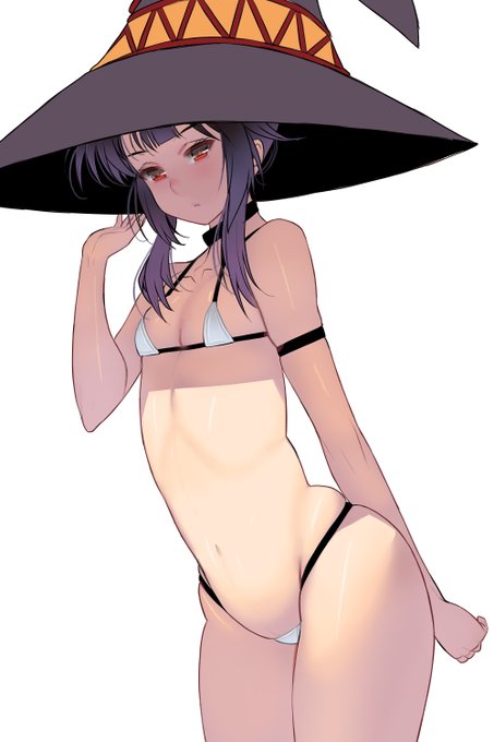 我が名はめぐみん!紅魔族随一にしてマイクロビキニを着こなす者! 