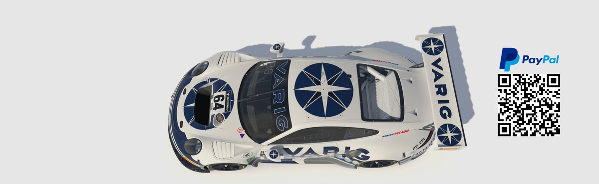 exclamacaogames's tweet photo. Varig 747-400 PP-VPI | Porsche 911 GT3 R

https://t.co/LpBHJOPRXR

#Boeing #Boeing747 #Boeing747400 #Porsche911GT3R #Porsche911 #Varig #VarigBrasil #VarigExperience #EstrelaBrasileira #Iracing #TradingPaints #F1Art #MiniF1 https://t.co/MODf5NUF10