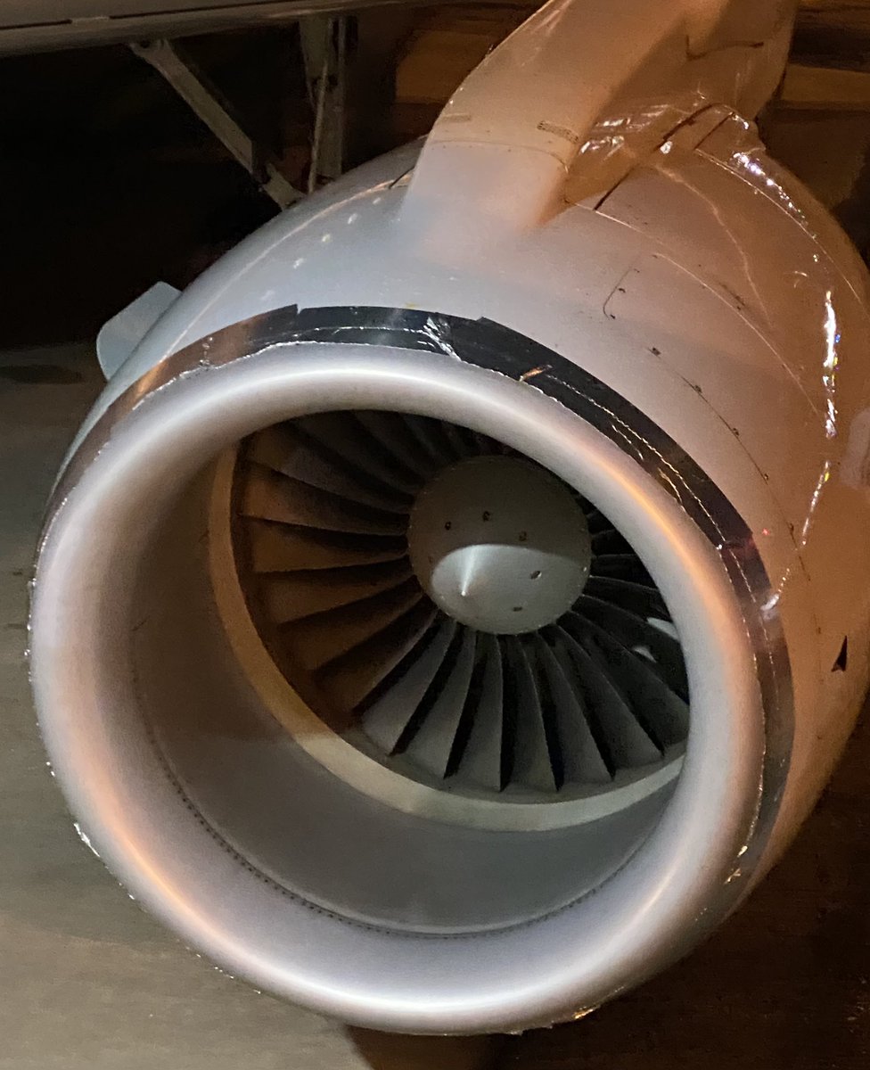cmschoon's tweet image. anyone else used air duct tape to keep an airplane engine together?!? #AskingForAFriend #americanair