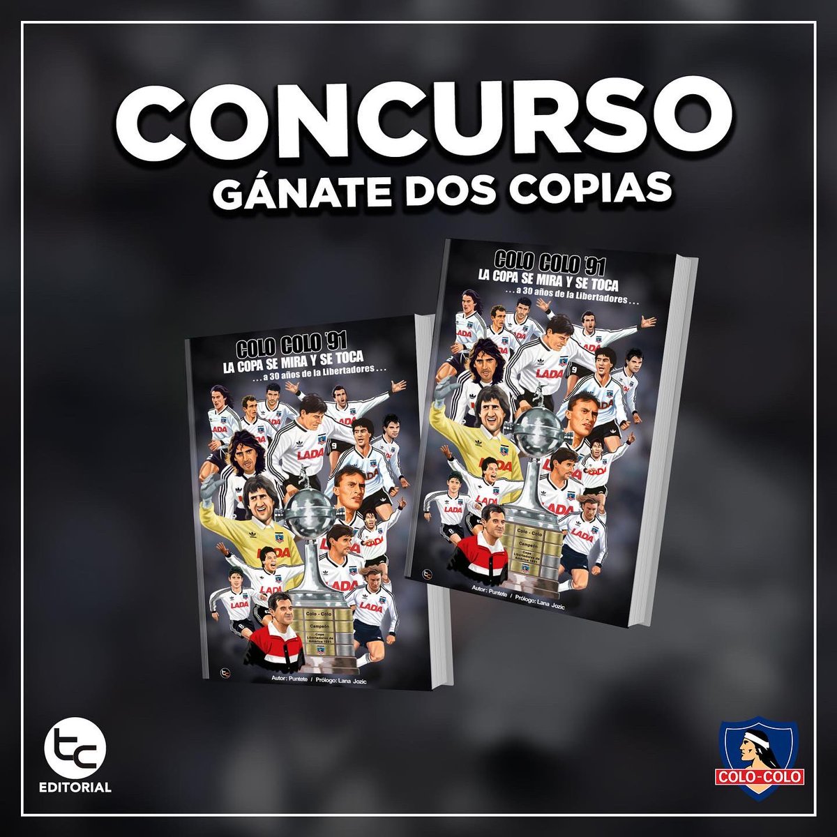relatosalbos's tweet photo. Este jueves a las 18 hrs enfrentamos a Fortaleza en Brasil por nuestro debut en Copa Libertadores😍🤟🏼 

CONCURSO

REQUISITOS IMPORTANTES
-Comentar el resultados de este jueves
-Dar RT (obligatorio)
Suerte!!!!! Y #vamoscolocolo carajo! https://t.co/vb5rPIiRdo
