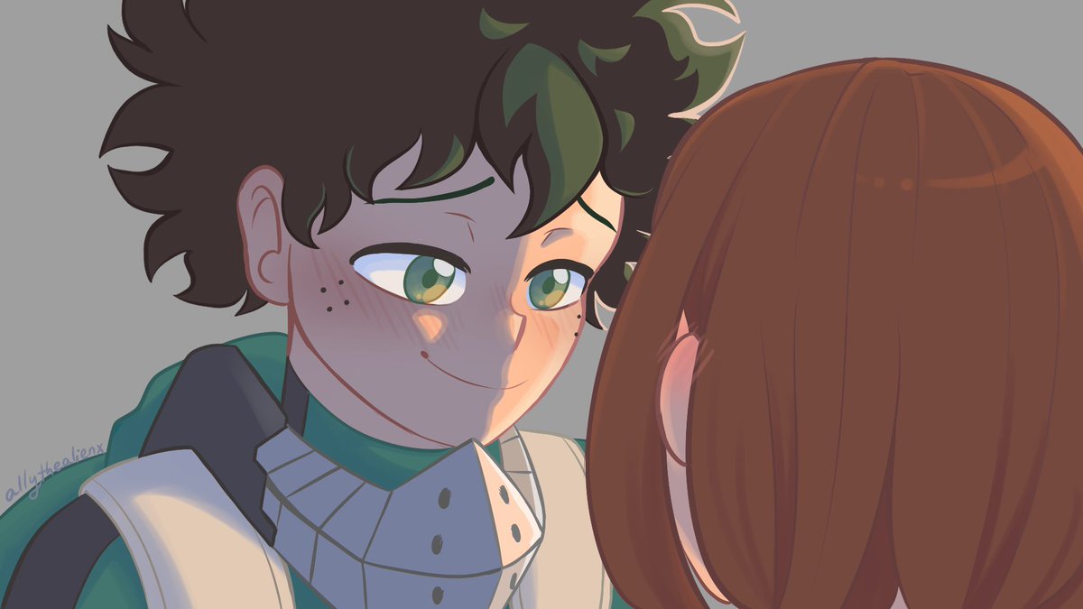 allythealienx's tweet photo. Emerald eyes 💚 #izuocha https://t.co/GYryF52Xx4