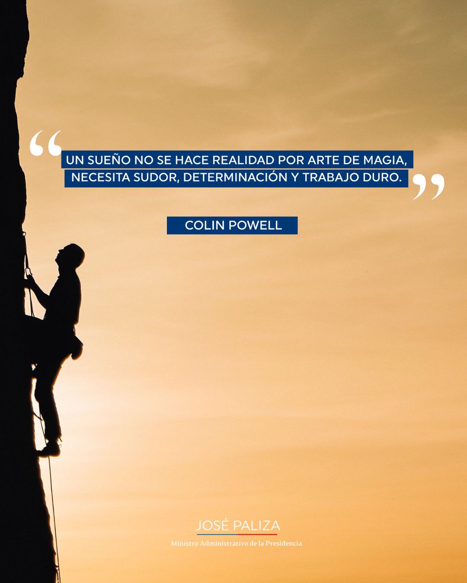 - Colin Powell. #Frase