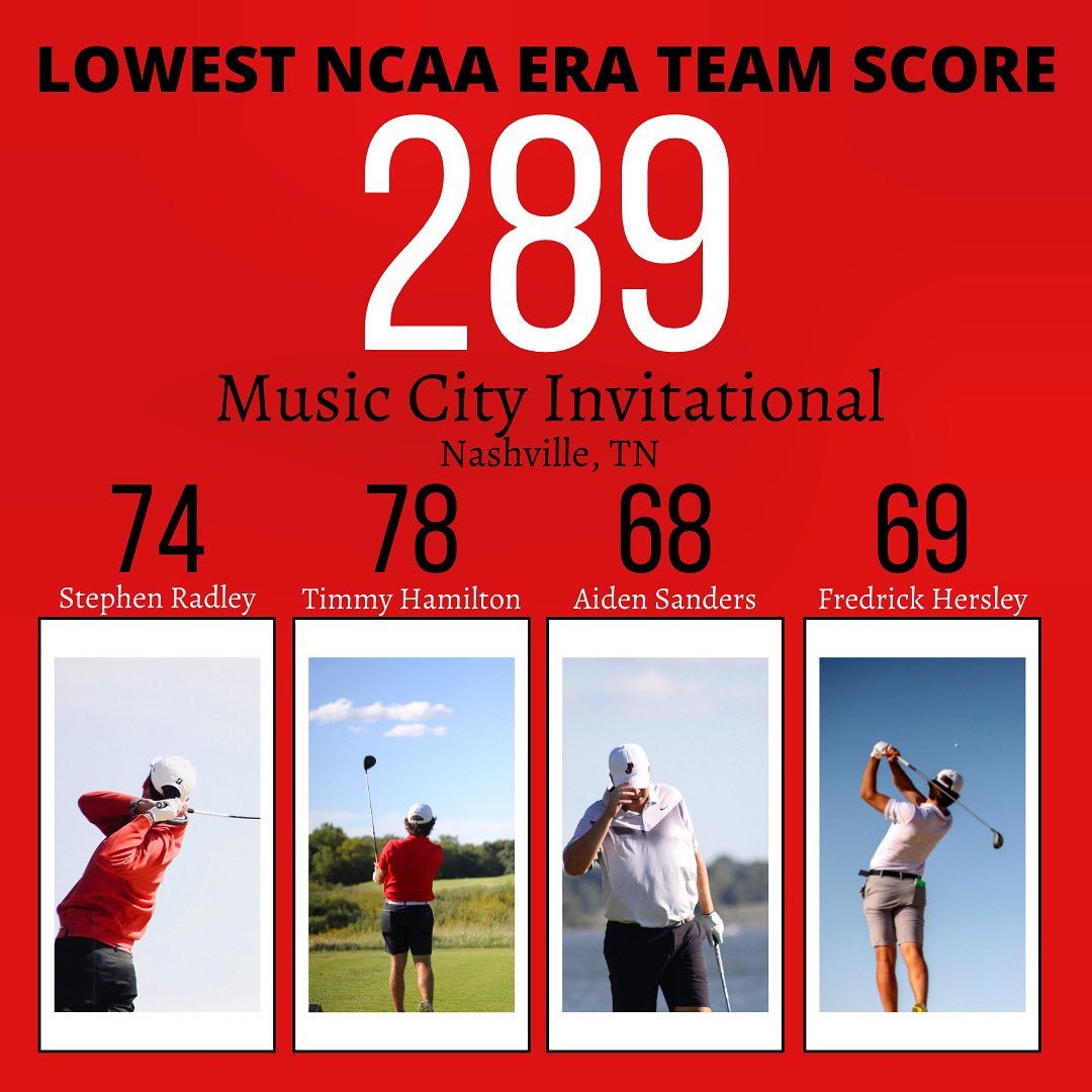 jewell_golf's tweet photo. Far from over, but off to a great start!
#defendthenest 
📷 - @EvanHighfill https://t.co/tGBbS25b2V