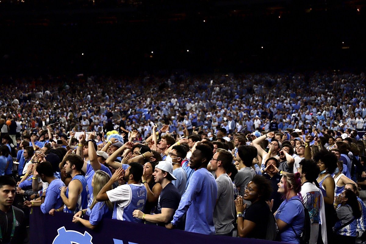 UNC's tweet photo. What a time to be a Tar Heel #GDTBATH https://t.co/jUr3aPQcs7