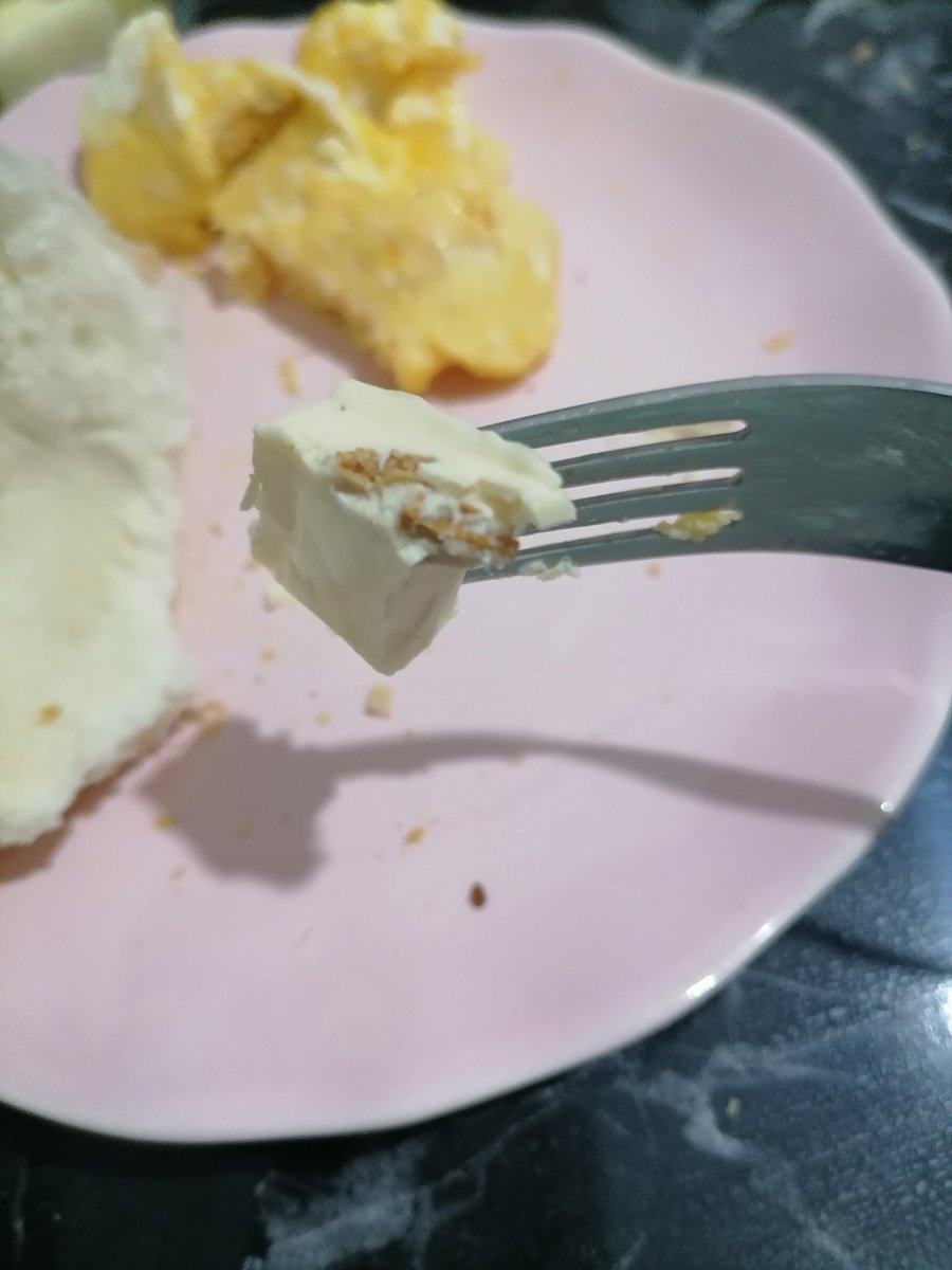 GizeemBas's tweet photo. @pinarhepyanimda Daha dün aldığımız üçgen peynirin içinden böyle birşey çıktı. Sahur sofrasında midem ağzıma geldi teşekkürler pınar. Bir güvenerek tükettiğimiz sen vardın, o da bitti artık. https://t.co/kQ4msc5CCN