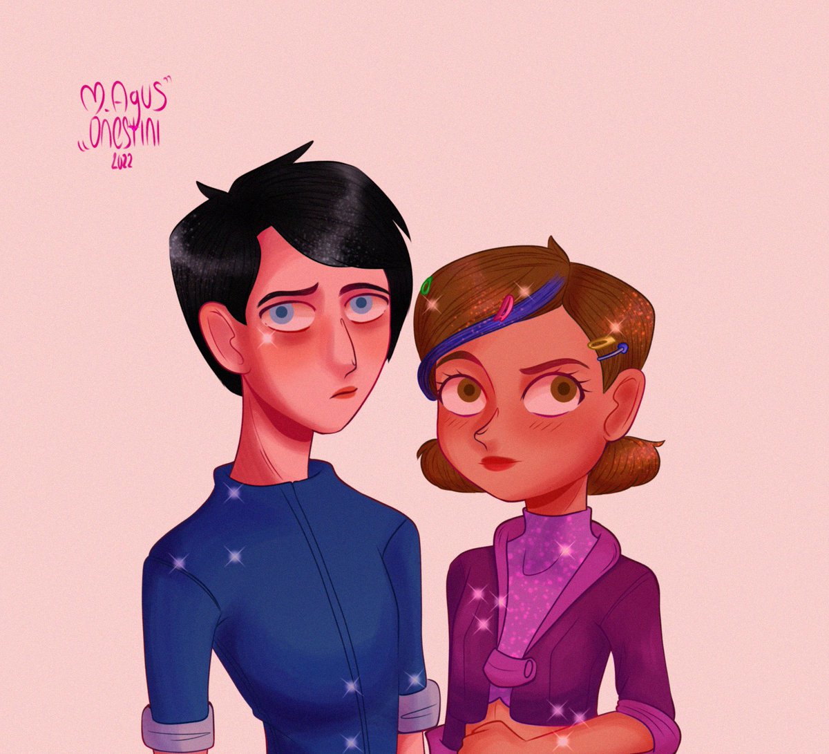 AOnestini's tweet photo. Bonitos, solo porque si. 
#trollhunters #talesofarcadia #netflixtrollhunters #toa #toafanart #talesofarcadiafanart #trollhuntersfanart #jlaire #jimlakejr #wizardstalesofarcadia #douxie #clairenuñez #digitalart https://t.co/SBHkrkbNdy