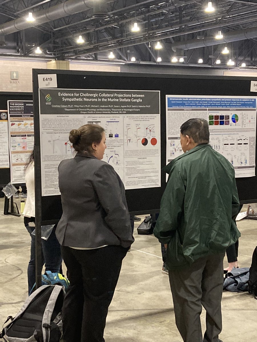 Had some great discussions at today’s poster session. Stop by my talk in the NCAR New Investigator Awards session tomorrow at 3:30 in 201B if you missed it! <a href="/expbio/">Experimental Biology</a> <a href="/APSPhysiology/">American Physiological Society</a>