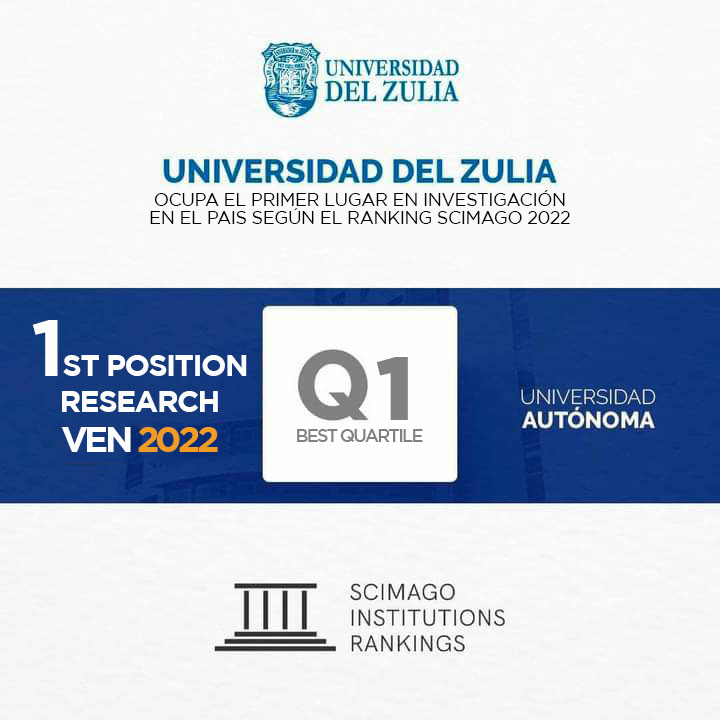 Hoy nos llenamos de júbilo al anunciar que ocupamos el primer lugar como institución de investigación en Venezuela y el segundo lugar como mejor universidad del país según el Ranking Scimago 2022. 
#LUZ
#UniVE
#RankingScimago