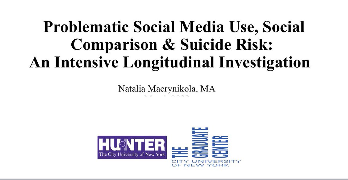 MirandaLabCUNY's tweet photo. Congratulations to @HPCSCUNY @GC_CUNY PhD candidate &amp; lab member &amp; @universityofga @Hunter_College alumna Natalia Macrynikola (@nmacryni) for successful defense of her dissertation today. She will soon be Dr. Macrynikola! https://t.co/ZKbruvxjGh