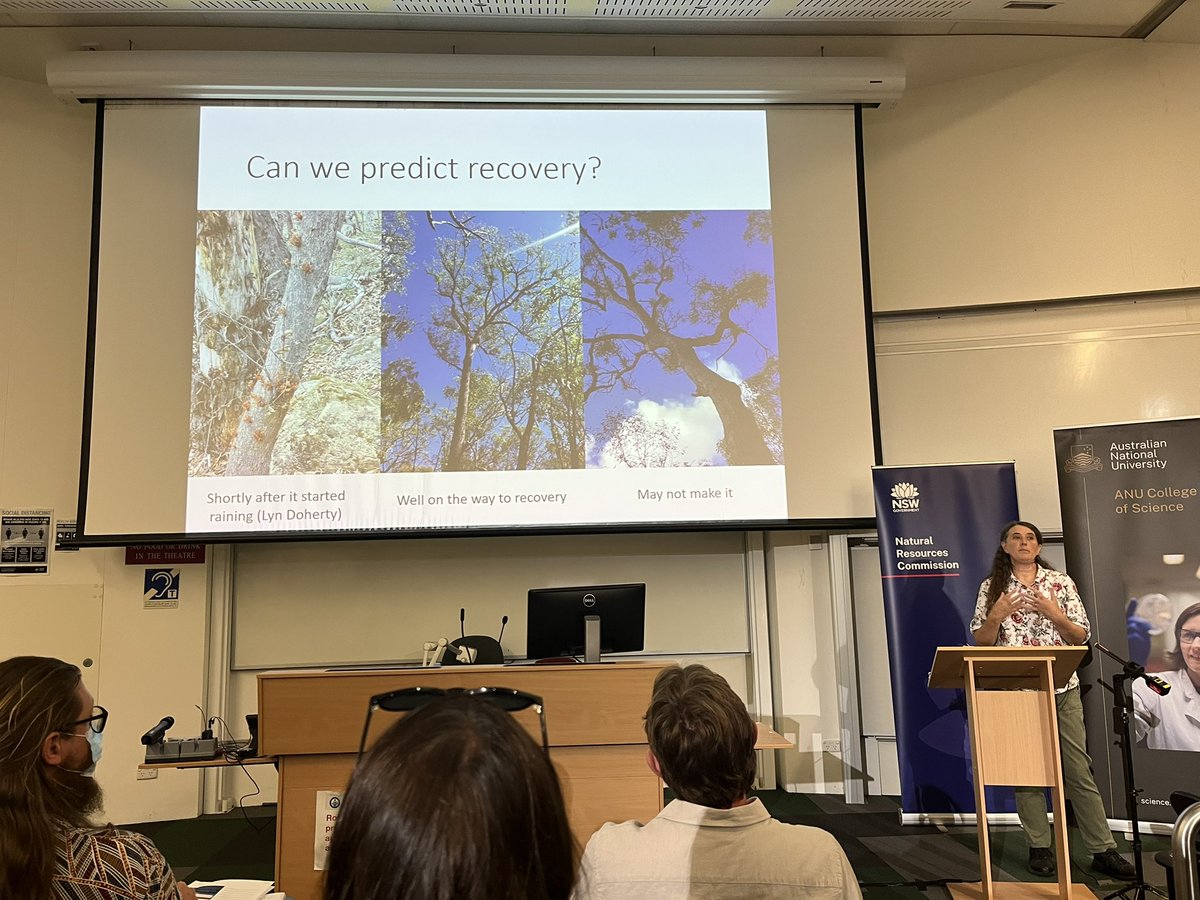 Vanessa Tonet (@vane_tonet) on Twitter photo I’m incredibly lucky to finally meet the amazing colleagues working on #eucalypts and #dieback.
Honoured to listen to the great inspiring talks by @DrChoat and <a href="/b_medlyn/">Prof. Belinda Medlyn</a> at the Eucalypts Dieback Symposium in Canberra. Big thanks to <a href="/JessWardJones/">Jess Ward-Jones</a> for bringing us together! I’m incredibly lucky to finally meet the amazing colleagues working on #eucalypts and #dieback.
Honoured to listen to the great inspiring talks by @DrChoat and <a href="/b_medlyn/">Prof. Belinda Medlyn</a> at the Eucalypts Dieback Symposium in Canberra. Big thanks to <a href="/JessWardJones/">Jess Ward-Jones</a> for bringing us together!