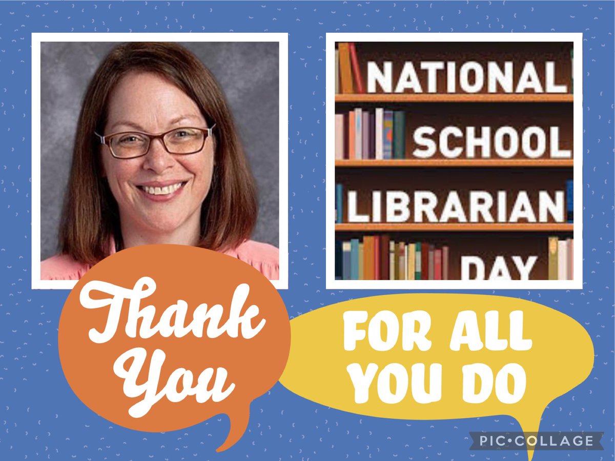 westcaryimps's tweet photo. Grateful to have Ms. Pattee as our Librarian at WCMS! Happy School Librarian Day to one of the best!π₯° #WCPSSLovesOurLibraries #superimp https://t.co/TrWxjoUhhm