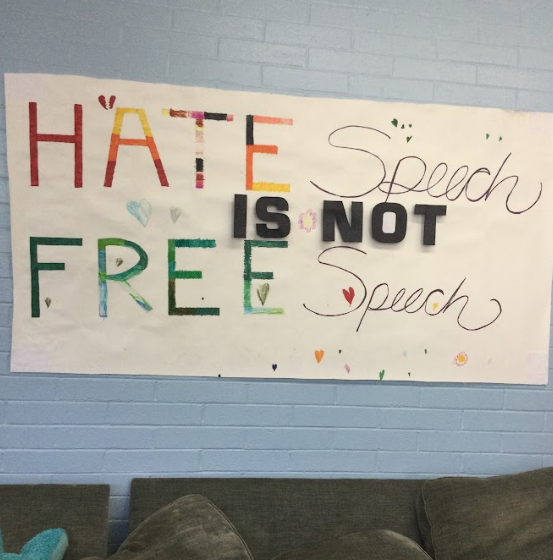 OpenSchoolOC's tweet photo. "Hate Speech IS NOT Free Speech". It doesn't matter if we are joking around with our friends, gaming with people over the internet, or in everyday life.

#HateSpeechISNOTFreeSpeech https://t.co/KlxDymrkzP