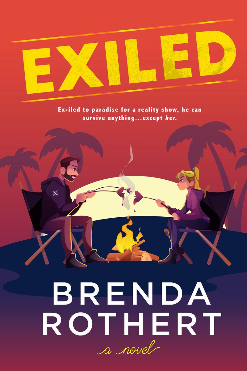 #COVERREVEAL #PREORDER I’m long over him. Or so I thought... Exiled by <a href="/BrendaRothert/">Brenda Rothert</a> amzn.to/3JthE9T