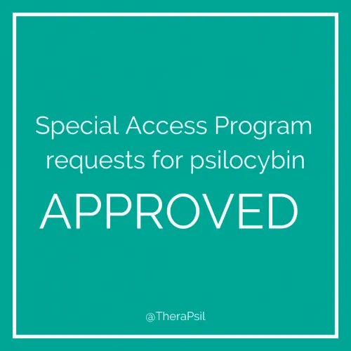 Psygen is honored to be a part of this moment, the first occasion in which patients have received access to psilocybin through the SAP.
We are grateful for <a href="/TheraPsil/">TheraPsil</a>, Roots to Thrive, and Dr. Valorie Masuda for leading this endeavor.
buff.ly/3J9nTP9
#psychedelictherapy