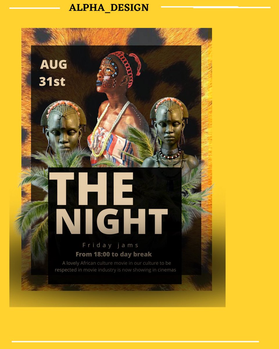 Alpha23460744's tweet photo. My creative Design for today am prod to be a graphics designer 🥰✊🏾 https://t.co/TLIONlfXjY