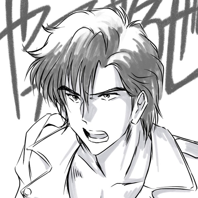 ダンクーガは去年描いたので忍くんrkgk
やってやるぜ!
 #超獣機神ダンクーガ 