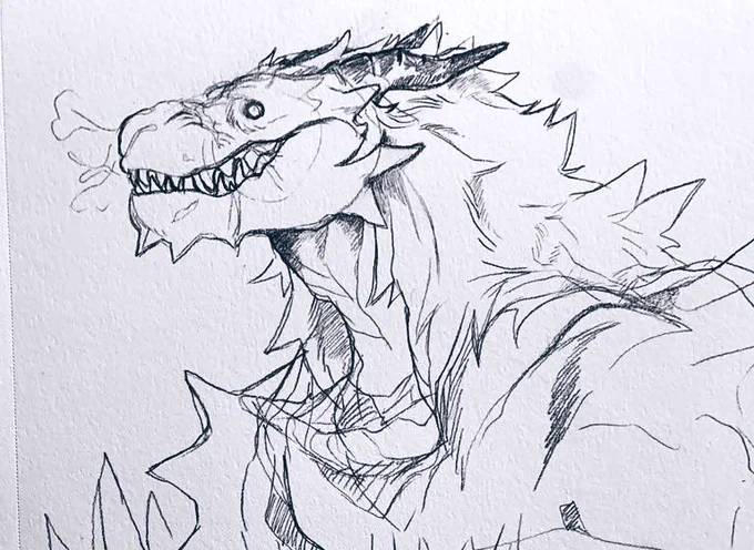 I have some bills to pay while I catch up on my queue so I'd like to take on a few of these pencil comms to do in between my bigger pieces. $42 per spot (bust + mini doodle) 
order through Kofi (in reply) or DMs is OK! 