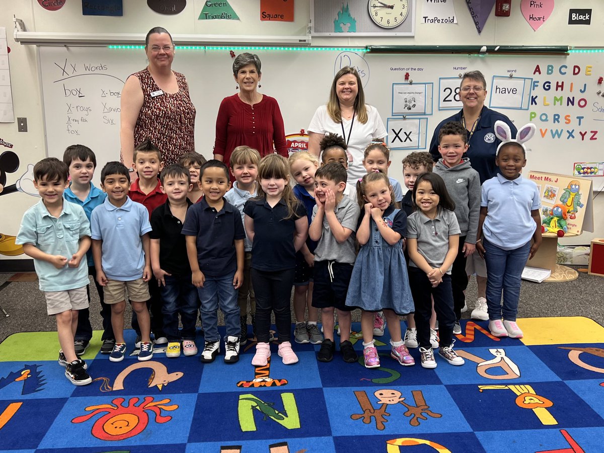 Mrs. Woolbright stopped by WES VPK today, to see all the progress our little Panthers have made! <a href="/FlaglerSchools/">FlaglerSchools</a> <a href="/WESPANTHER/">Wadsworth Panthers</a>