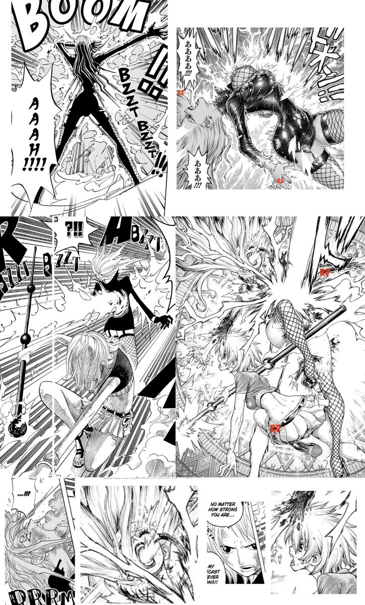 Some new shots of Boichi’s redraw of Nami vs Kalifa got uploaded so I made ...