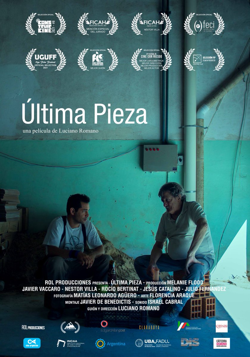 GPSAudiovisual's tweet photo. [ESTRENOS] El jueves se presenta en el Cine Gaumont «Ultima pieza», de Luciano Romano, que tiene como punto de partida la relación familiar y laboral entre padre e hijo.
https://t.co/yrKcjYDdoN https://t.co/51FBcYqMN2
