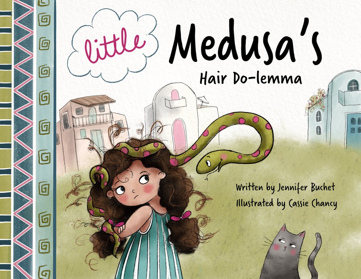 Happy #SchoolLibrarianDay! YOU are an amazing group of educators & I couldn't do my job without you! In your honor,  I'm giving a copy of LITTLE MEDUSA's HAIR DO-LEMMA to a school librarian!
To enter, follow me, RT & reply with your school's name. Winner selected 4/7 Midnight EST