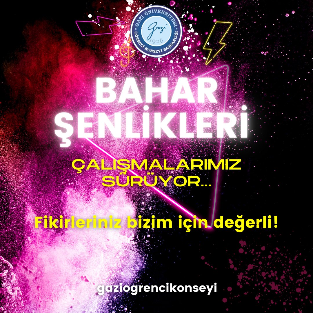 Mayıs ayında planlanan Bahar Şenlikleri için çalışmalarımız sürüyor.

Öğrencilerimizin fikirleri bizler için değerli! 

Fikirlerinizi mesaj/yanıt yoluyla iletebilirsiniz.