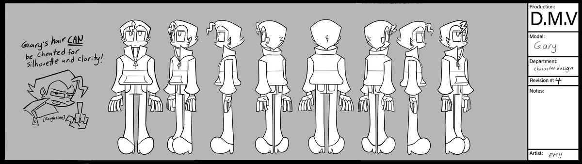 I was also a character designer alongside @happyhorrorhare and @serranahh ! These were the designs I was lead on, but Lu and I brainstormed together for both Gary and Kath. The stop sign prop is by @dliang_art
