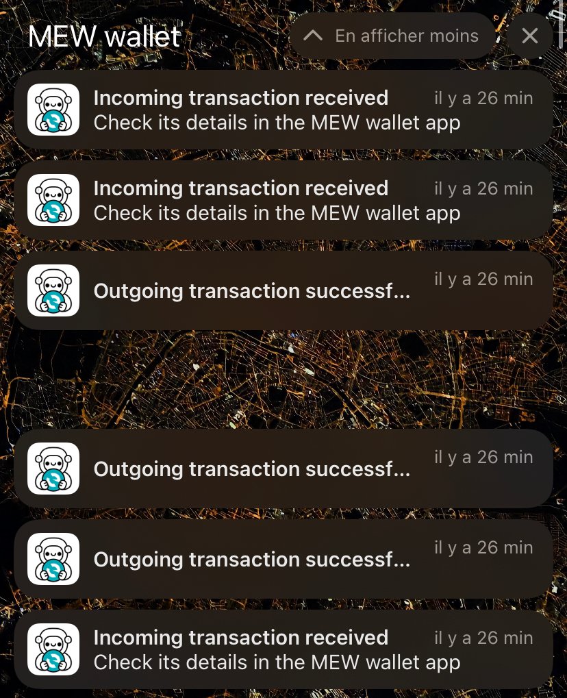 JAKKCHAIN's tweet photo. Je vais vous expliquer comment ce soir je me suis fait voler 10k€ en quelques secondes

Je cherche ici juste à faire de la prévention en général et aussi spécifiquement pour les devs ,comme moi qui pourraient faire la même erreur.

👇 https://t.co/niLTbHpv0t