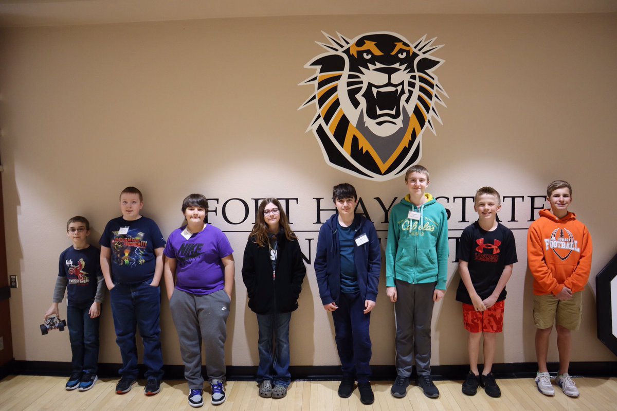 Mr_Engle's tweet image. Congratulations on a great showing Robotics club! No hardware to bring home but we had a really enjoyable day! #STEM #EV3Robotics @FortHaysState #Abilene5StarSchools