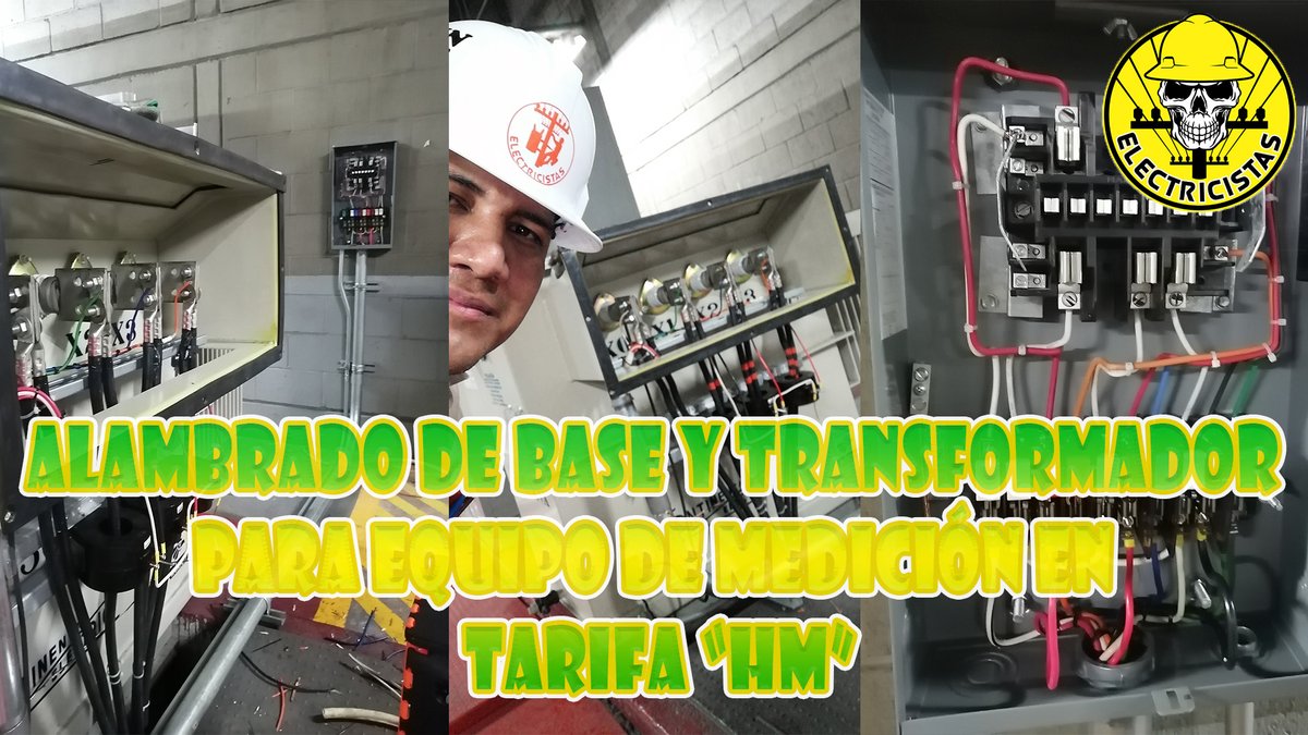Electricistas_'s tweet photo. #NuevoVideo Electricistas #FelizLunes 
COMO CONECTAR EL ALAMBRADO DE UN MEDIDOR CON TRANSFORMADORES DE CORRIENT... https://t.co/jcl6GkwHKd a través de @YouTube 
.
.
.
.
.
#Cfe #SUTERM #ReciboDeLuz #Electricidad #Ingenieros #Grammys https://t.co/Ml7pSLIYkb