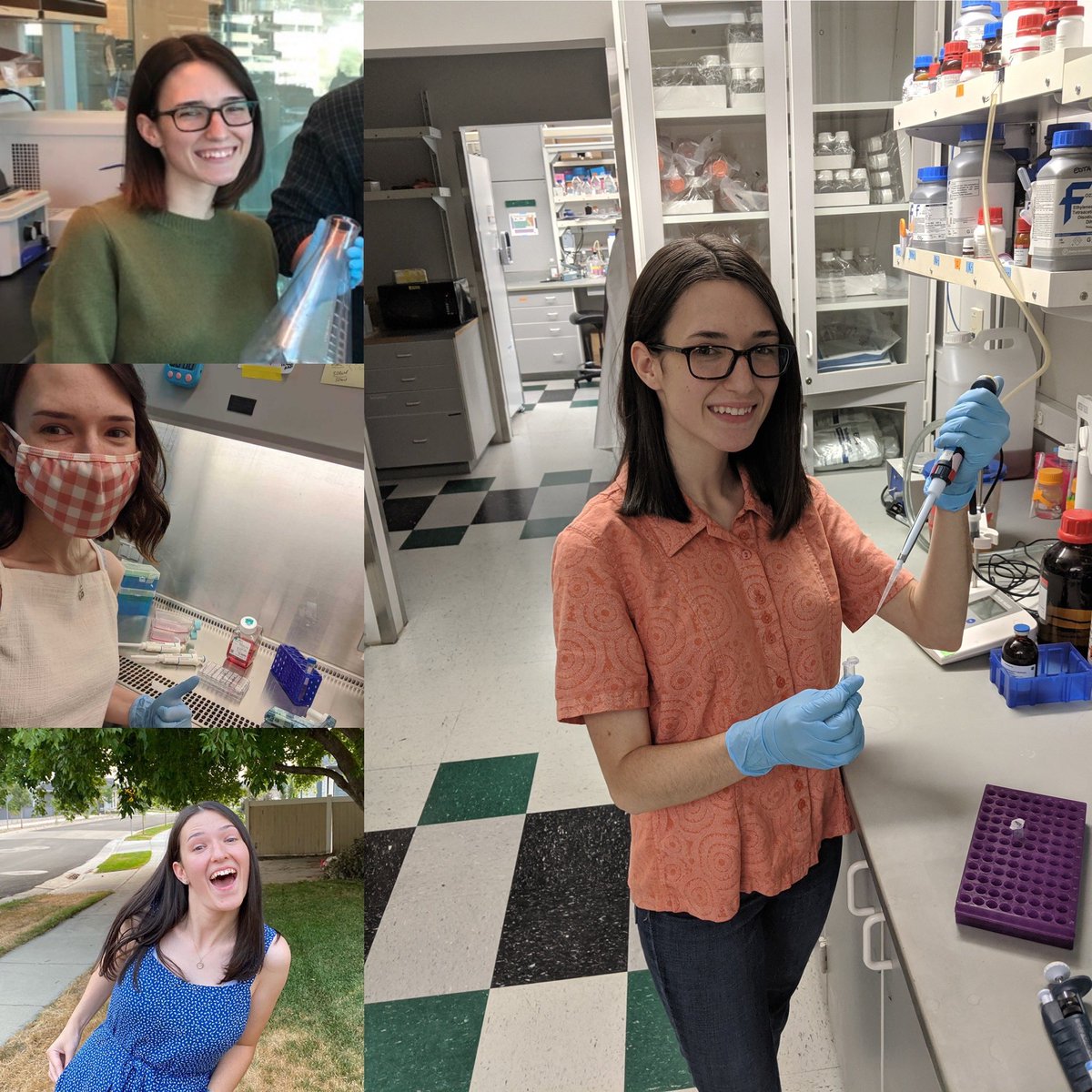 A very big congratulations to @Kylie_Persson for receiving an #NSFGRFP! Kylie was a superstar @UtahBME undergrad in my lab and is now a PhD student in the @fischbcl17 lab at @CornellBME. I’m gushing with pride! 😊 #favoritepartofmyjob