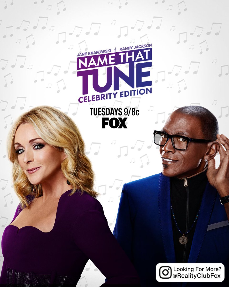 Want more #NameThatTune content? We're making the move over to <a href="/RealityClubFOX/">Reality Club FOX</a>! 🎉

Be sure to tune in for more celebrities every Tuesday at 9/8c on <a href="/FOXTV/">FOX</a>.