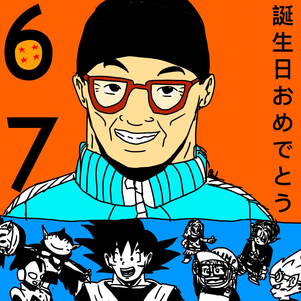 Akira Toriyama's Birthday Celebration | HappyBday.to