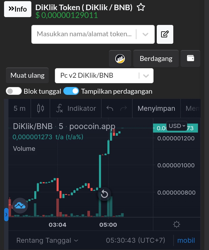 Come on, buy it and bring it to New ATH...

Hold and Dyor for each other's decisions...

We are ready to go to the moon 🚀🚀

#DiklikToken $Diklik #Diklik #Bsc #bnb #100xgem